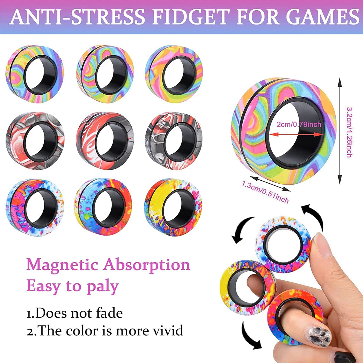 ZenLoop Fidget-Ringe
