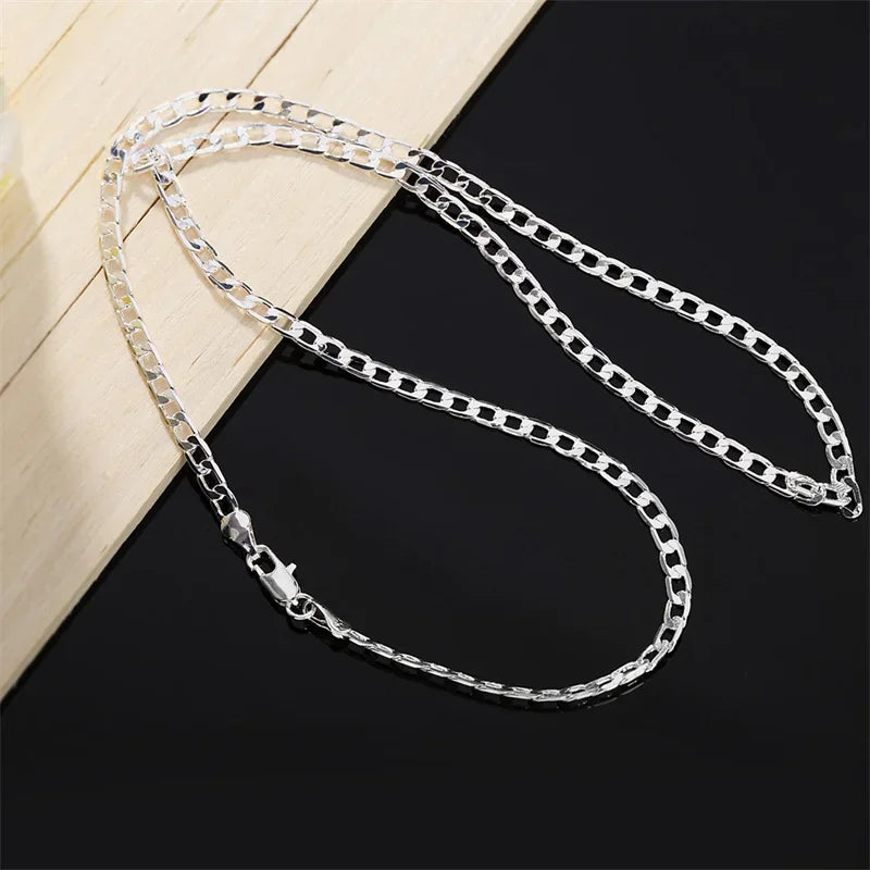 925 Sterling Silver Cuban Chain