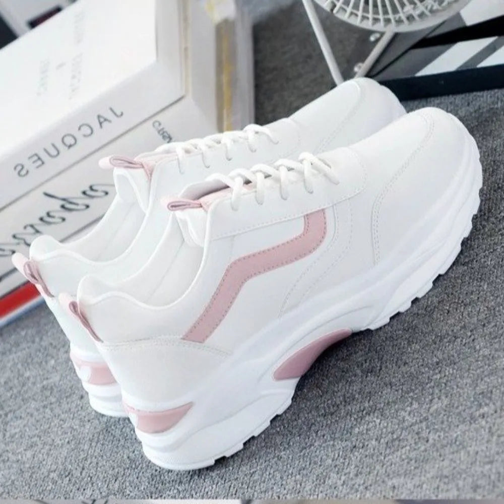 The Riviera Mixed-Media Platform Sneakerp