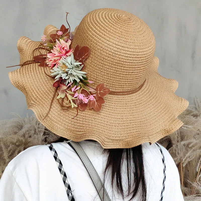 The Meadow Breeze Floral Sun Hat