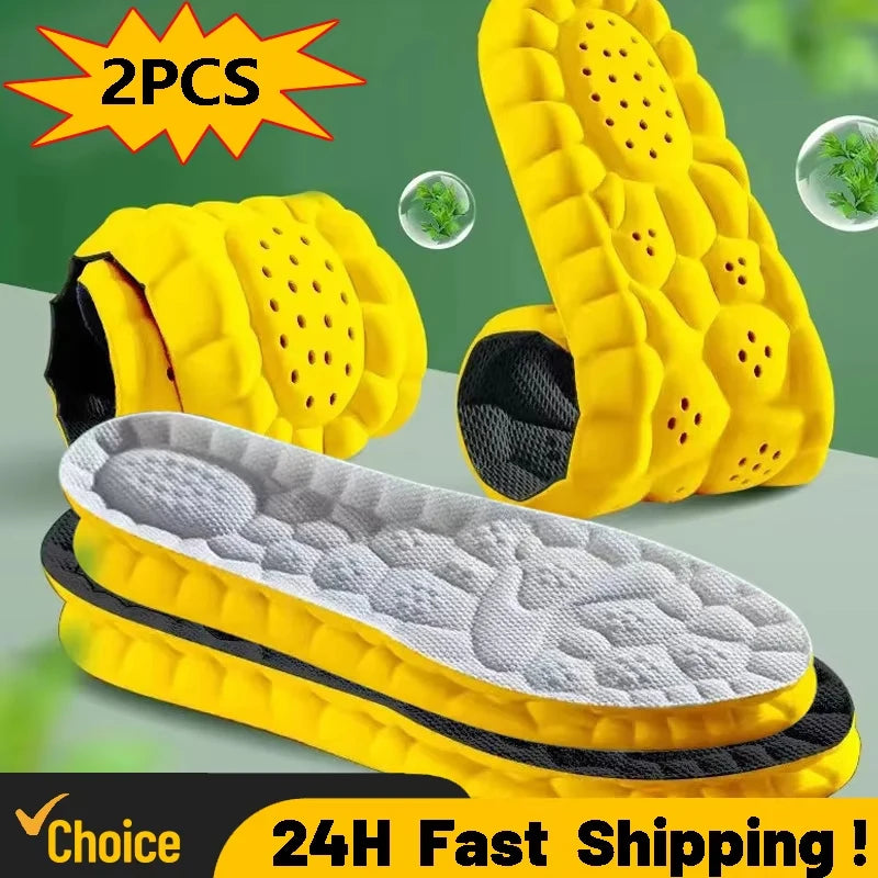 All-Day Comfort Insoles – Shock Absorption & Foot Pain Relief