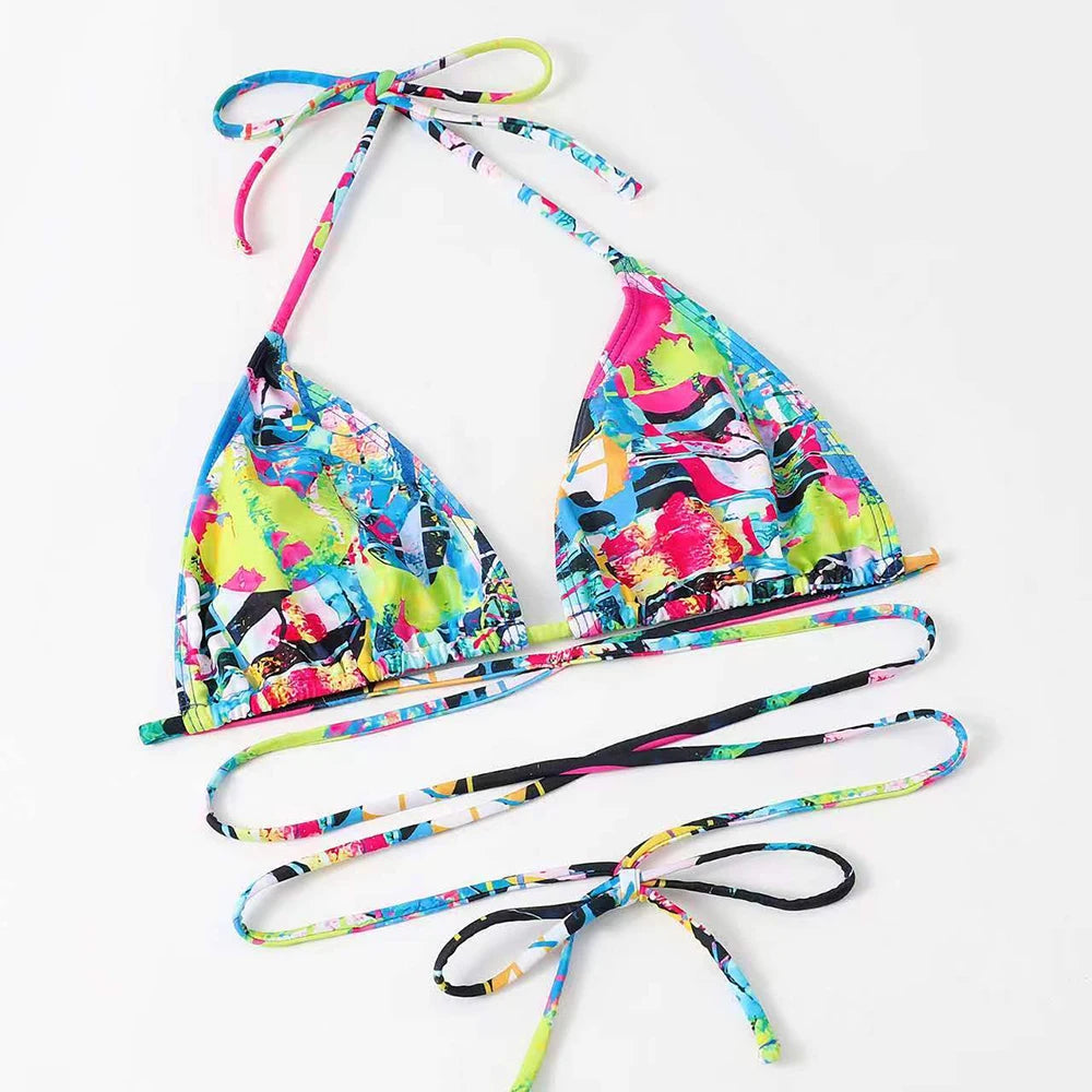 Island Escape 4-teiliges Bikini-Set
