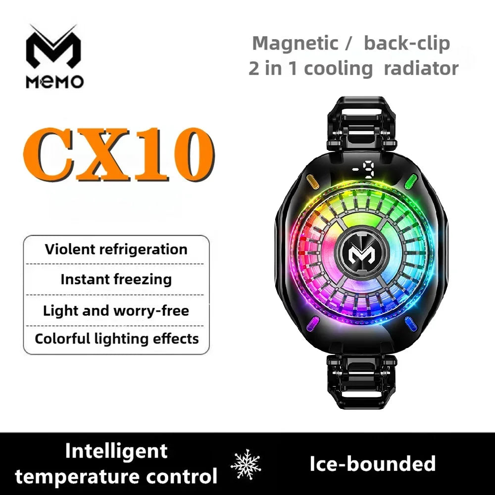 MEMO CX10 RGB Gaming Fan Cooler