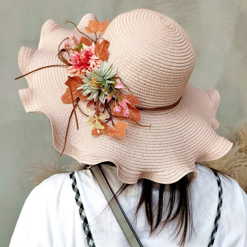 The Meadow Breeze Floral Sun Hat