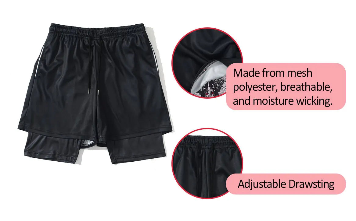 Anime Compression Set-Gym/Summer wear