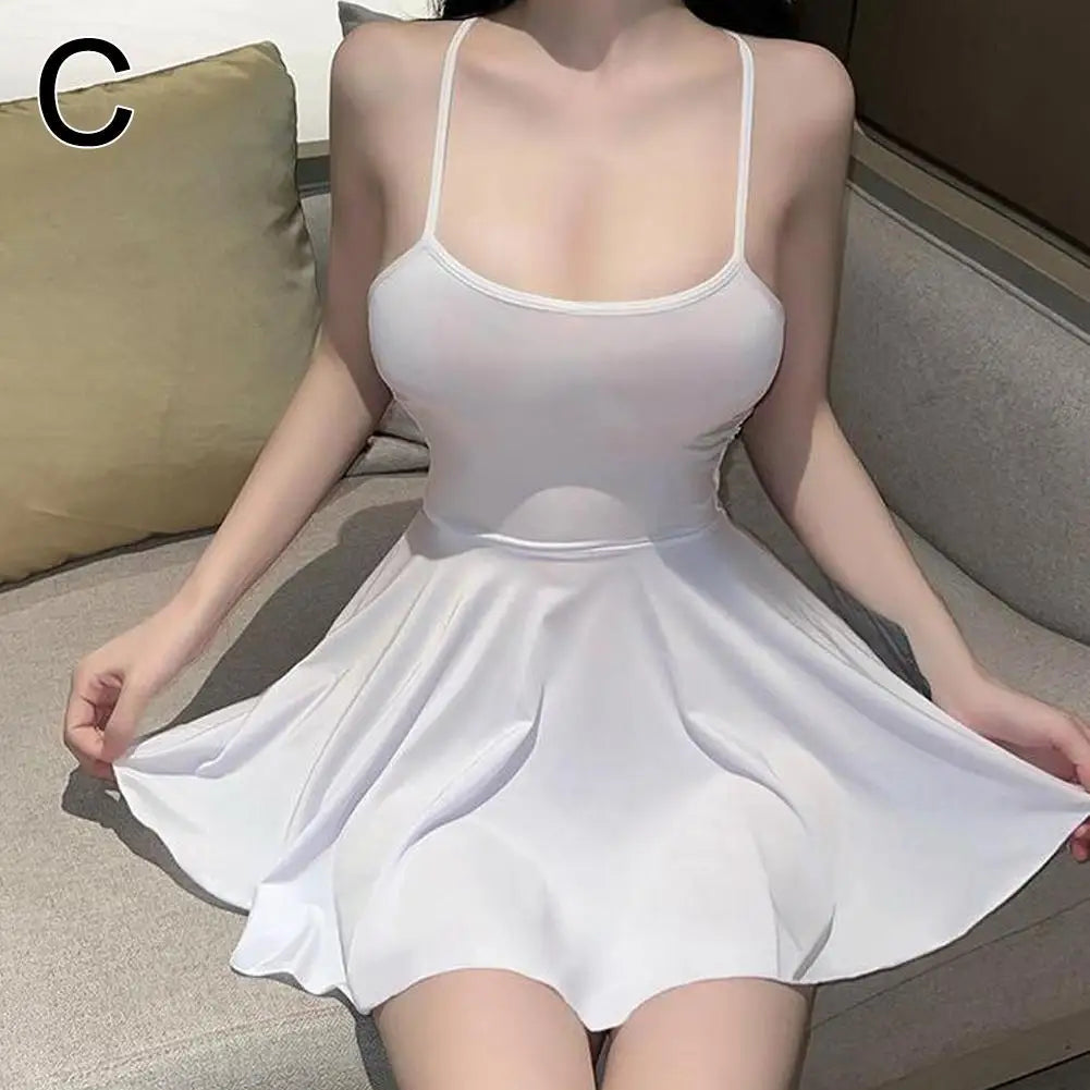 Midnight Flare Mini Dress