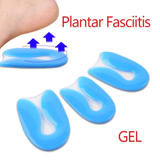 Instant Heel Pain Relief Gel Cups – Shock Absorbing Heel Cushions